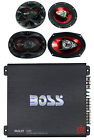 Ch6930 1200w 350w 2 Boss Ch6530 300w " Speakers 6.5 R3004 6x9 3-way