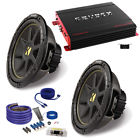 Px2000.1d  2 10c104 Duba1450 Kicker Comp Subs Crunch Watt Max Mono Amp 600316801225