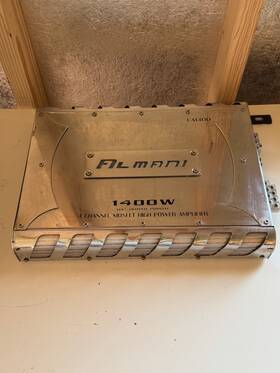 Ca1400 Almani 1400w 4 Channel High Power Amplifier