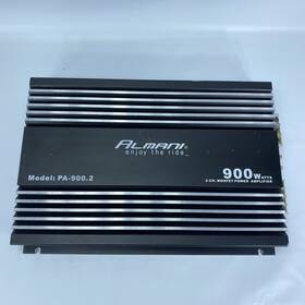 Pa-900.2 Almani Untested A 2-channel Car Amplifier With 900 Watts
