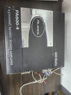 Pa600-4 Almani 4 Channel Mosfet Power Amplifier 600 Watts