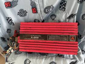 A-265 Alphasonik 2 Channel 65w Rms High Power Amplifier Auto Stereo