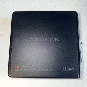 Alp122 Alphasonik 1500 Watt Mono Block Amplifier By Alphasonic
