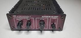 As-2001 Alphasonik Vintage Autosub Car Audio Frequency Control - As-is Not Work