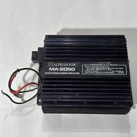 Ma-2025 Alphasonik Ma-2050 Oldschol Amp 2 Channels