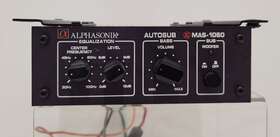 Mas-1060 Alphasonik Vintage 60 Watt Mono Subwoofer Amplifier