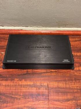 Na2400.1ab Alphasonik Neuron Series Monoblock 2400 Watts 4 Ohms Car Amplifier