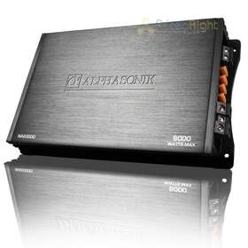 Na6000d Alphasonik Monoblock Amplifier 6000 Watts Class D Amp Neuron Series
