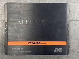 V1200.1d Alphasonik Venum Series 2400 Watts Max Monoblock