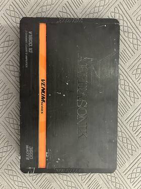V1800.1d Alphasonik Monoblock Amplifier 3600 Watt Max Venum Series Car Audio