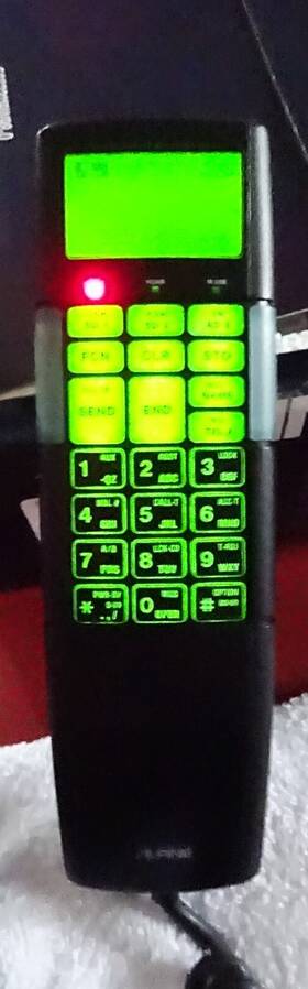 9545 Alpine Rare Old School 1980s Cellular Phone New In Box Make Me An Offer