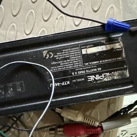 Ktp-445u Alpine Kto-445u 4 Channel 45w Power Pack Car Amplifier