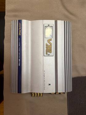 Mrv-f305 Alpine Mrv-305 V12 Expert 4/3/2 Channel Power Amplifier With Original Box