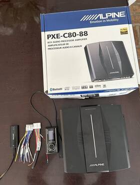 Pxe-c80-88 Alpine Pxec8088 900w Rms Class-d 8-channel Processor/amplifier