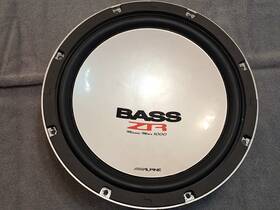 Swr-3040 Alpine Rare Old School Jdm 12ftft Sound Quality Woofer Made In Japan