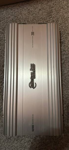American Bass Sq2000 2000watt Car Amplifier