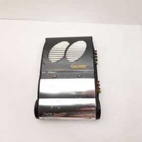 161se Amp Coustic 2-channel Car Amplifier Old School Power 160w Rms Tested