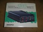 Amp-546 Amp-456 Audiovox Old School Amplifier Nos New