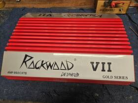 892cxtb Amp Rockwood Detonator Vii Gold Series 4 Channel With Din And Rca Inputs