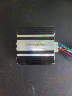 Bmwx-43 Amp Bmwx - 43 300 M/w Max 4 Channel Audio Power Nitro Amplifier