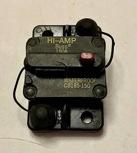 Cb185-100 Amp Bp/cb185-100 Hi-amp Buss - 150a Waterproof Cb 185-150 Working Pull