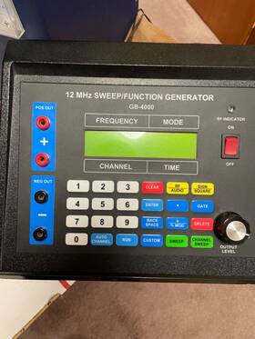 Gb4000 Ample Audio Sweep/function Generator And Amplifier