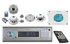 Aqcd60bts-aq65cms-aqa430wt Aqcd60bts Lanzar In-dash Boat Stereo Component System 2-way Speakers 1600w Amplifier