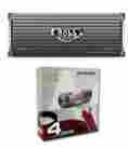 Vm-srpk4r Ar2400.4 Ar24004 Boss Audio 2400w 4 Channel Car Amplifier Remote Ga Amp Kit 744271354720