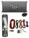 Vm-srcap4.5 Ar4000d Vm-srpk4r Boss 4000w Mono Car Amplifier Remote 4.5 Farad Capacitor Amp Kit 744271354782