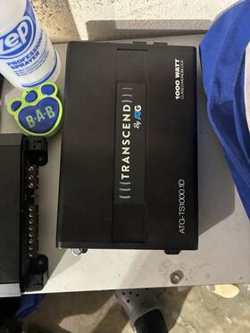 Atg-ts1000.1d Atg Transcend Mono Car Audio Amplifier 1000w Rms