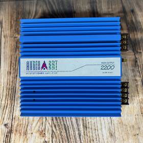 069805 Audio Art Amplifier 2200 Old School Og Made Usa