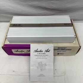 100-hc Audio Art 100hc Rare Old School Car Amplifier In Excellent Condition