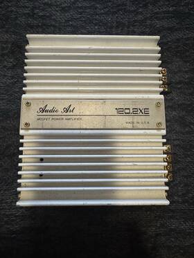 120.2xe Audio Art High Power 2 Channel Car Amplifier Model