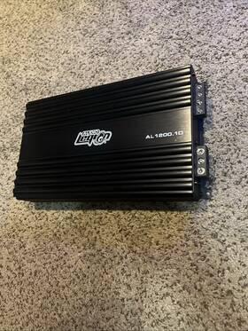 Al1200.1d Audio Legion Korean 1200w Rms 1 Class D Monoblock Amplifier
