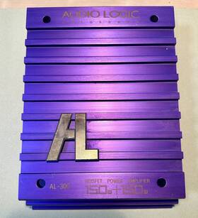 Al-300 Audio Logic Vtg 300 Watt Amp Mosfet Power Amplifier 2 Channel 150 Untested