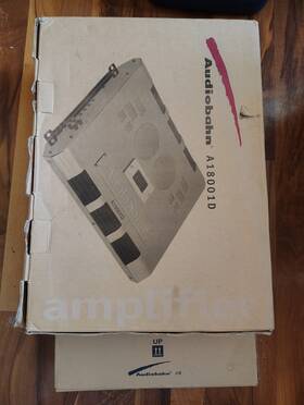 00100100100 Audiobahn A18001d Mint . Read Think It Needs A Minor Repair Possibly