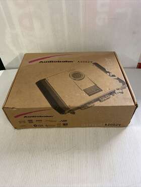 A2002v Audiobahn 2-channel Car Amp Mint Condition Free Shipping In Us New