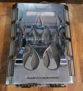 A2150hcq Audiobahn Car Amplifier Amp Untested Parts Repair Audio Bahn As-is