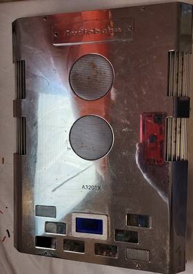 A3201x-300 Audiobahn A3201x Watts 2 Channel Car Amp Used