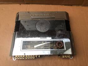 Audiobahn A4400e Audobahn Car Audio Amplifier Vintage Chrome Tested/works