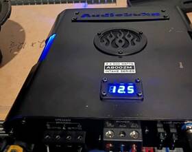 A8002m Audiobahn Rare 2-channel Class A/b Mosfet Amplifier