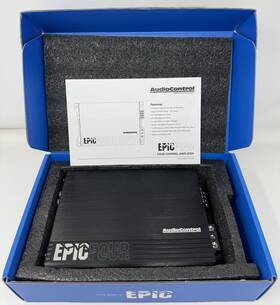 800w Audiocontrol 850038647797 Epic Four 4-channel Amplifier Rms