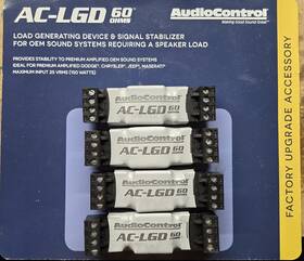 Aclgd06 Audiocontrol Ac-lgd 60 Load Generating Device And Signal Stabilizer