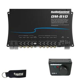 Dm-810 Audiocontrol Acr-3 8 Input 10 Output Dsp Matrix Processor And Dash Remote