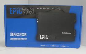 Epic750 Audiocontrol Monoblock Amplifier Used