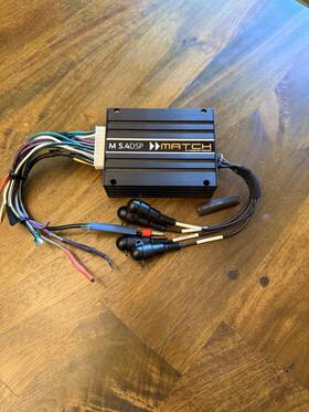 5.4dsp Audiotec-fischer Match M 5-ch 400w Rms Mini Amp 9-ch 64 Bit Dsp Optical Helix