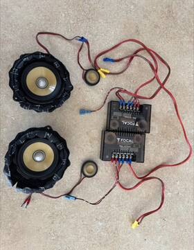 Up10 Audiotec-fischer Bimmertech Alpha One Amp And Focal Es100k Pair For Bmw