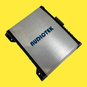 Z38b25 Audiotek At-404 Class Ab 4-channel 400w Stereo Power Car Amplifier #3734