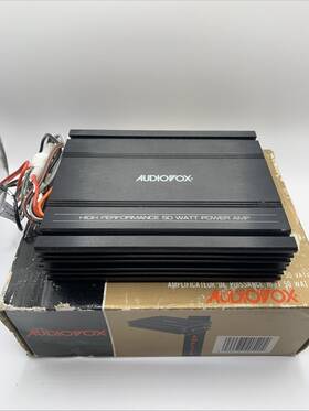 Amp-520 Audiovox Vintage Old School Hifi Car Stereo Power Amplifier