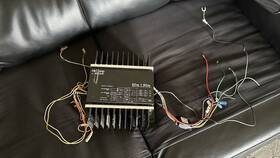 Hcb-860 Audiovox Old School Made In Japan Hi-comp Car Stereo Power Amplifier Amp